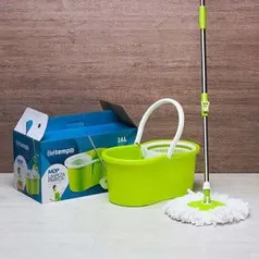 Esfregão de limpeza prática spin Mop Bt-140 Beltempo com 2 refils - R$55