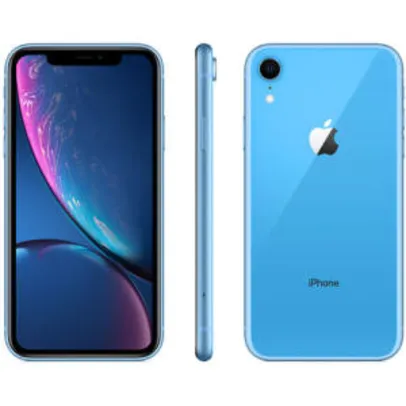 [APP] iPhone XR 64GB Azul Tela 6.1” iOS 12 4G 12MP - Apple