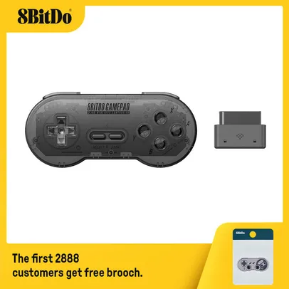 Gamepad 8bitdo Sn30 2.4g Wireless  For Original Snes/sfc (sn/sf/transparent Edition)