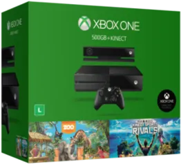 Console Xbox One 500GB + Kinect + 2 jogos - R$1.709,10