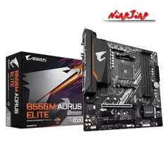 Placa mãe Gigabyte B550M AORUS ELITE - Micro ATX -  AMD / AM4