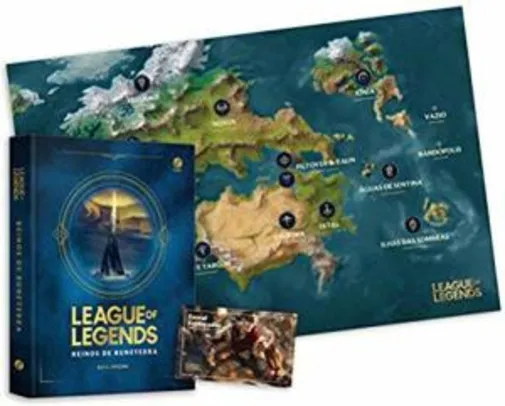 AMAZON | League of Legends: Reinos de Runeterra + Mapa e Skin Card