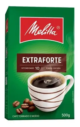 Café Torrado e Moído Extraforte Melitta Caixa 500g