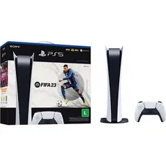 (AME R$3869,99) Console Playstation 5 Digital Edition + FIFA 23 - PS5