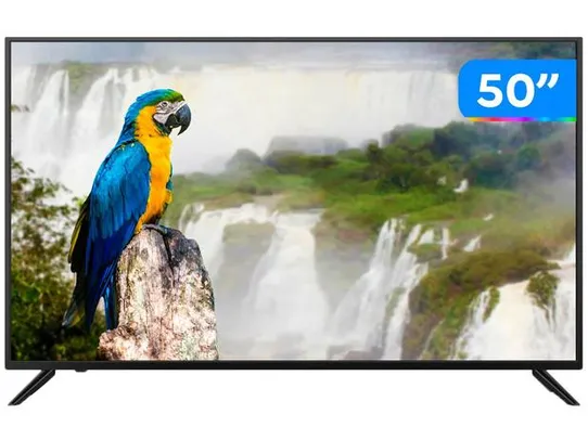 Smart TV 4K HQLED JVC 50" Android | R$1999