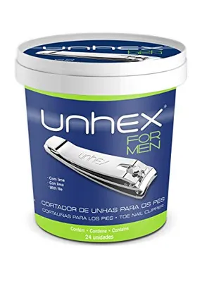 Cortador de Unha (cada 4.4) Para Pés Pote, 24 Unidades, Unhex, Unhex