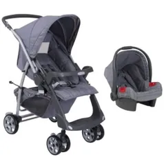 [Ricardo eletro] carrinho de bebe rio plus SE new  silver + bebe conforto- 699,00 frete gratis