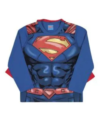Camiseta Infantil Super-Homem - Kamylus R$34