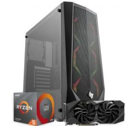 COMPUTADOR PICHAU GAMER, RYZEN 5 3600, GEFORCE RTX 2060 SUPER 8GB GIGABYTE, 8GB DDR4, HD 1TB - R$5.599,92