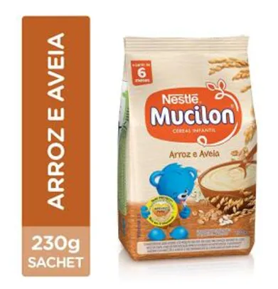 Cereal Infantil, Arroz e Aveia, Mucilon, 230g ( Min.2+ recorrência) | R$3