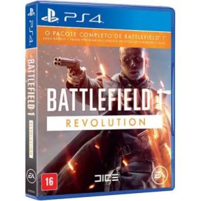 Battlefield 1 Revolution - PS4- R$149