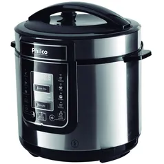 Panela De Pressão Digital 6l Inox Silver Ppps 01 (R$283 AME)