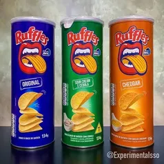 Batata Ruffles Tira Onda Tubo 134g