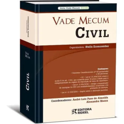 Livro - Vade Mecum Civil - R$ 9,72