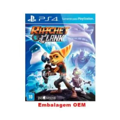 Jogo Ps4 Ratchet & Clank Embalagem Oem - Sony - R$40
