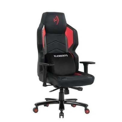 Cadeira Gamer Elements Magna Ignis Vermelha e Preta