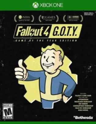 Fallout 4 Goty - Game do Ano - Xbox One - Mídia Física R$50