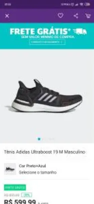 Tênis Adidas ultraboost 19 M