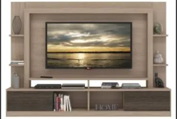 [50% AME - R$ 512,08] Estante com painel e suporte TV 65" 2 portas Viena Multimóveis - R$1024