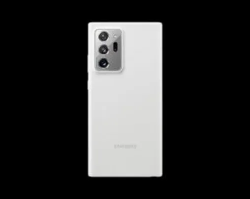 [APP] Samsung Capa protetora Galaxy Note20 Ultra Silicone Branco | R$19