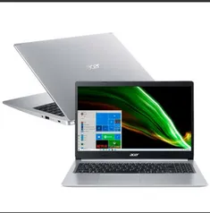 Notebook Acer Core i5-10210u 8gb 512gb Ssd Tela 15.6" Win10