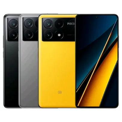 Smartphone Xiaomi PocoPhone Poco X6 PRO 5G 256GB ROM/ 8GB RAM Versão Global 