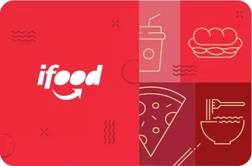 Gift Card Virtual - Pague R$8 e ganhe R$10 no iFood