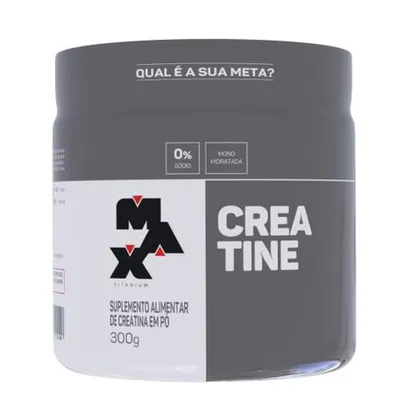 Creatina Pura 300g - Max Titanium