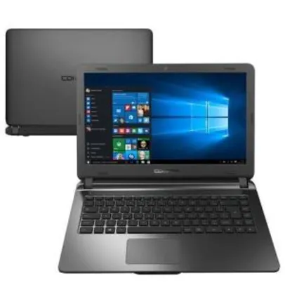 Notebook Compaq Presario CQ31 Intel Celeron 4GB 500GB Tela 14" Windows 10 - Grafite R$989