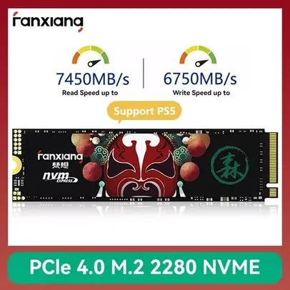 SSD nvme 1t 4.0 7400mb ps5/pc