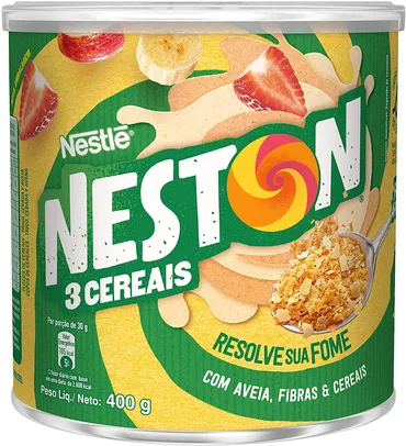 [PRIME/Rec] Neston, 3 Cereais, 400g | R$8