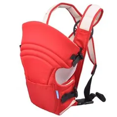 [Visa Checkout] Canguru KaBaby Classic Line 17005 - 3,5 a 9kg - Vermelho - R$41,90