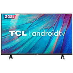 Smart TV LED 32'' TCL, HD, Wi-Fi, Bluetooth®, USB, HDMI, Comando de Voz, Android - 32S615