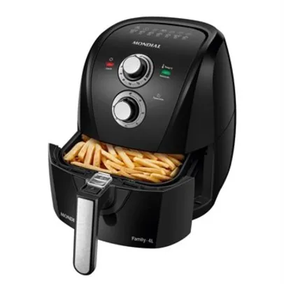 Fritadeira  Air Fryer  Mondial AFN-40-BFS | 4 Litros Preto