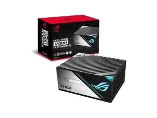 Fonte Asus ROG THOR 1200P2, 1200W, 80 Plus Platinum, PCIe 5.0, Display LED, Aura Sync - 90YE00L0-B0B