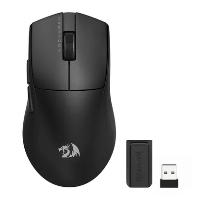 Mouse Gamer Sem Fio Redragon King Pro, 26000 DPI, 7 Botões, Wireless, Bluetooth, Preto - M916-PRO-1K