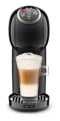 Cafeteira Nescafé Arno Dolce Gusto Genio S Plus automática preta para cápsulas monodose 220V