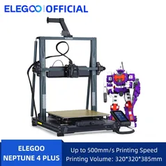 (NO BRASIL) Impressora 3d Elegoo Neptune 4 plus 