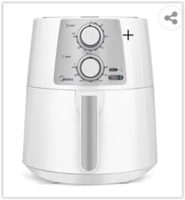 Fritadeira Elétrica Airfryer Midea sem Óleo 3.5L Branca | R$ 299