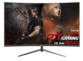 Monitor Gamer Ninja Rinnegan, 27 Pol, Curvo, Quad HD, 1ms, 165Hz, HDR, FreeSync, HDMI/DP