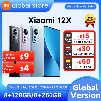 Smartphone Xiaomi 12X 8GB/128GB