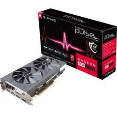 Placa de Vídeo Sapphire Radeon RX 580 Pulse Dual, 8GB GDDR5