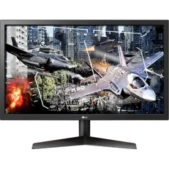 [AME R$779,99] Monitor LED 24" Gamer LG 24GL600F 1920x1080 1ms 144hz Full HD Freesync