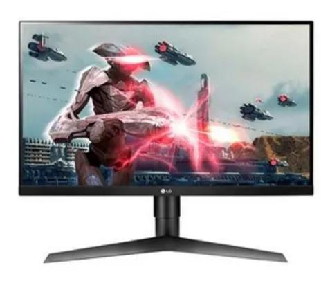 Monitor Gamer LG Ultra Gear 27 Full HD, 144 Hz, 1ms, IPS, HDMI e DisplayPort, sRGB 99%, HDR10, FreeS