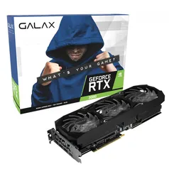 Placa de Vídeo Galax NVIDIA GeForce RTX 3080 SG (1 Click OC), LHR, 10GB, GDDR6X, DLSS, Ray Tracing, 