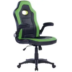 Cadeira Gamer Monaco Preta E Verde | R$439