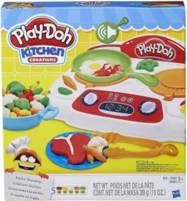 [Prime] Conjunto Massinha Play-Doh Criações No Fogão Hasbro R$ 55