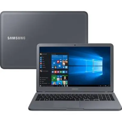 [CC Americanas] Notebook Samsung Essentials E20 Celeron 4GB 500GB 15,6'' | R$1.059