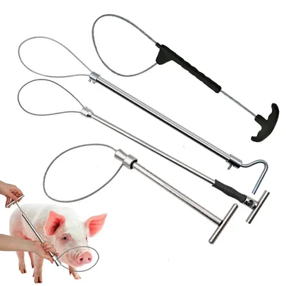 Cabo para pegar porco Cabeça de Porco - Grab Pig Dispositivo Equipamento de Cobre Conveniente Segurança