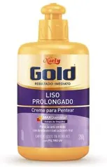 Gold Creme Para Pentear Liso Prolongado, 280G, Niely, Niely, Branco | R$5